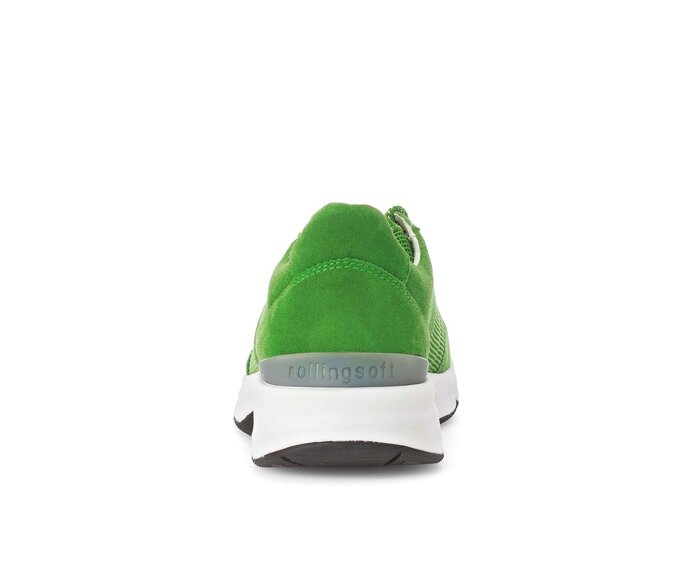 Gabor Damen  Sneaker Low Grün - Materialmix Leder/Lederimitat