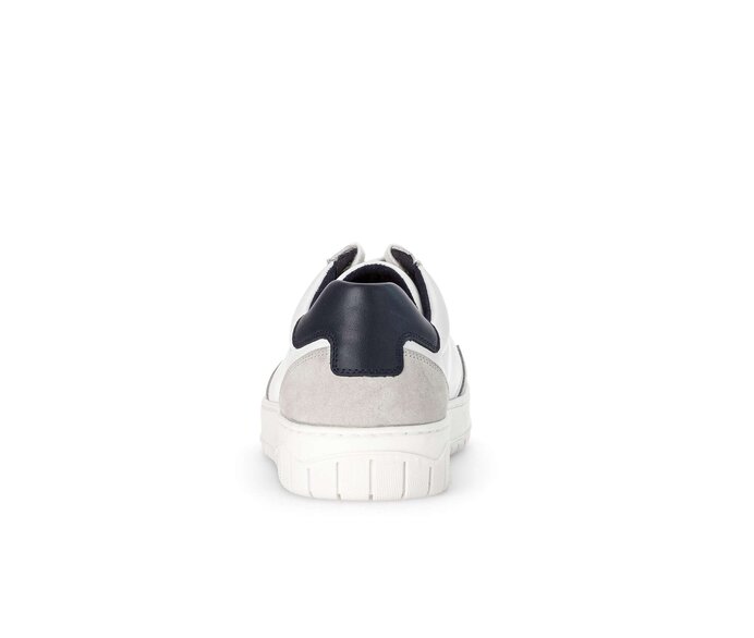 Pius Gabor Herren Sneaker Low Weiß - Glattleder