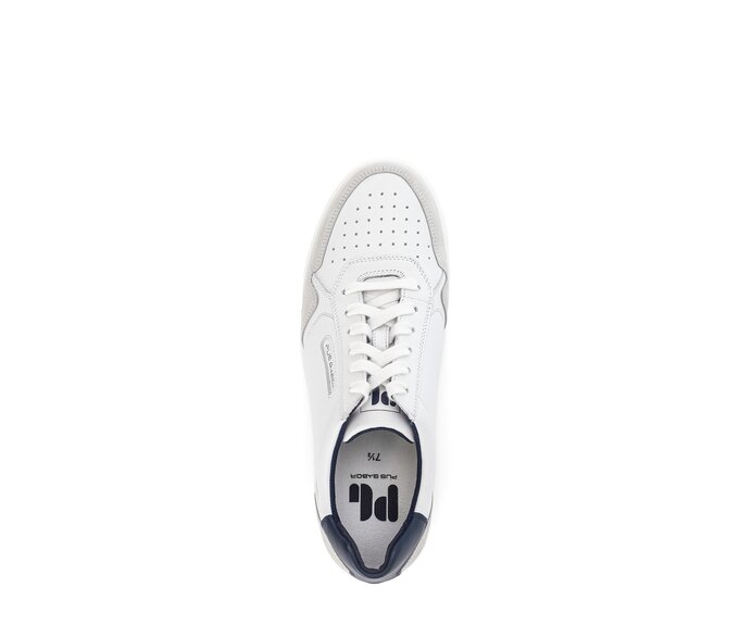 Pius Gabor Herren Sneaker Low Weiß - Glattleder