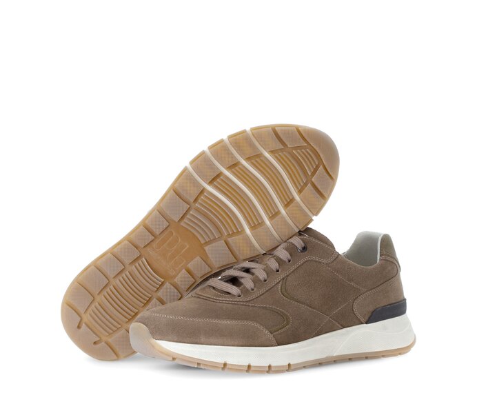 Pius Gabor Herren Sneaker Low Beige - Rauleder
