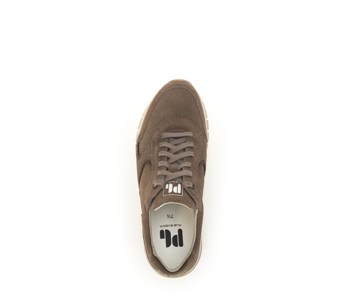 Pius Gabor Herren Sneaker Low Beige - Rauleder