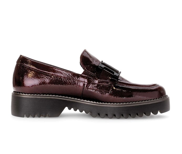 Gabor Damen  Loafer Rot - Lackleder