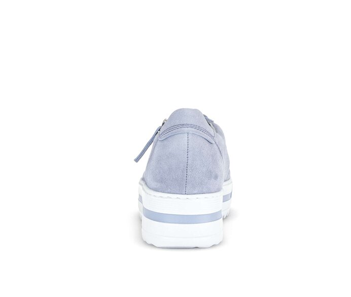 Gabor Damen  Sneaker Low Blau - Rauleder