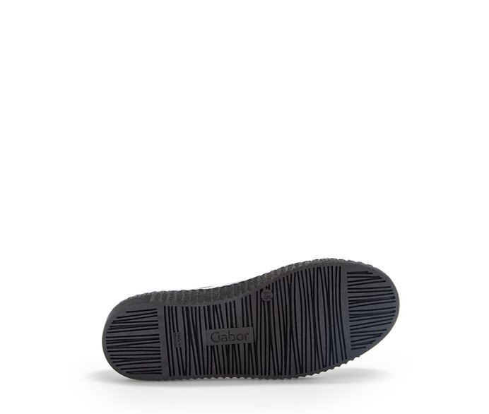 Gabor Damen  Sneaker Low Schwarz - Materialmix Leder