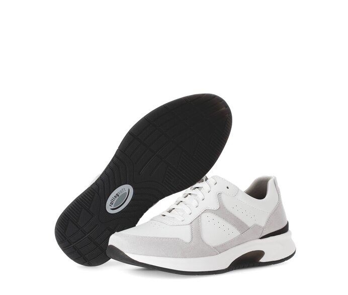 Gabor Herren Rollingsoft Sneaker Low Grau - Rauleder