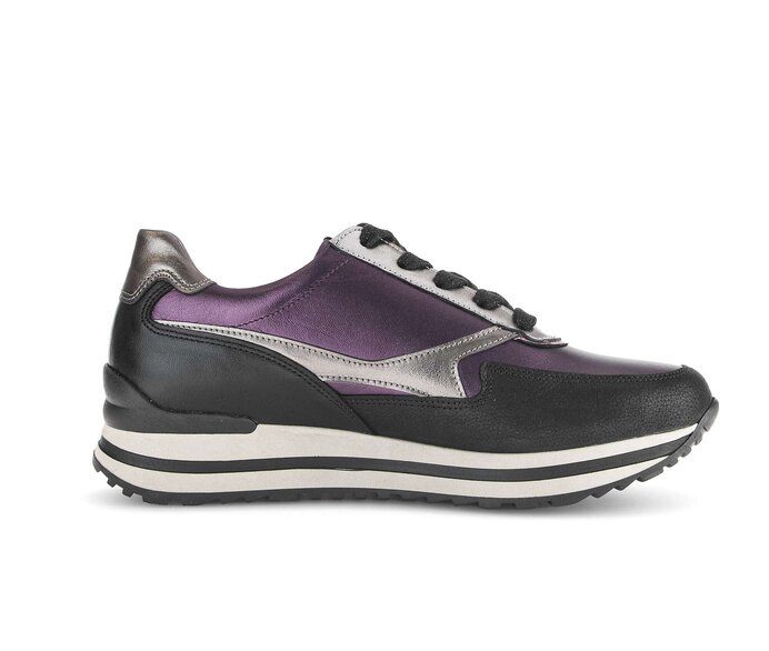 Gabor Damen  Sneaker Low Multicolour - Materialmix Leder
