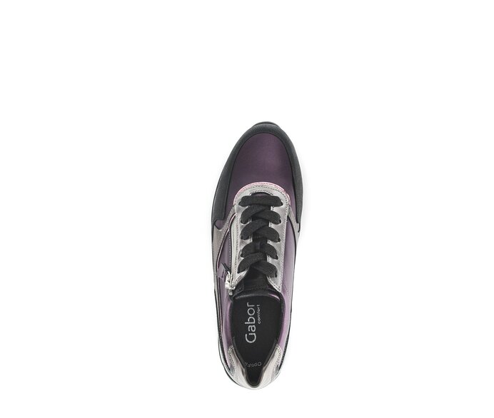 Gabor Damen  Sneaker Low Multicolour - Materialmix Leder