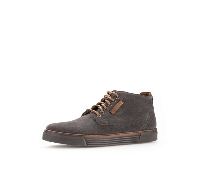 Pius Gabor Herren Sneaker High Grau - Rauleder