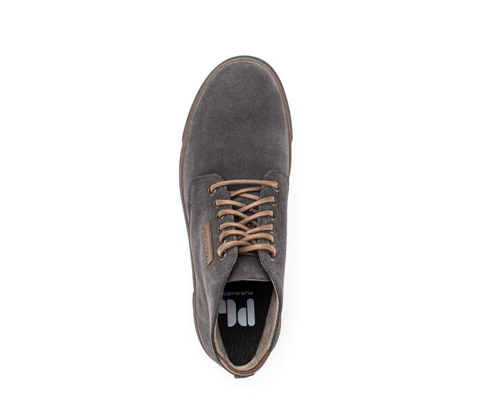 Pius Gabor Herren Sneaker High Grau - Rauleder