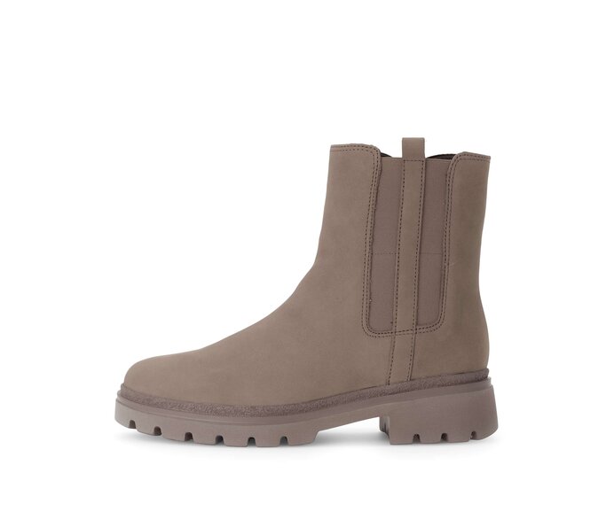 Gabor Damen Sportliche Stiefelette Braun - Rauleder