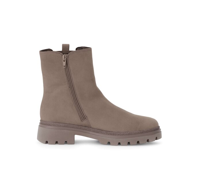 Gabor Damen  Sportliche Stiefelette Braun - Rauleder