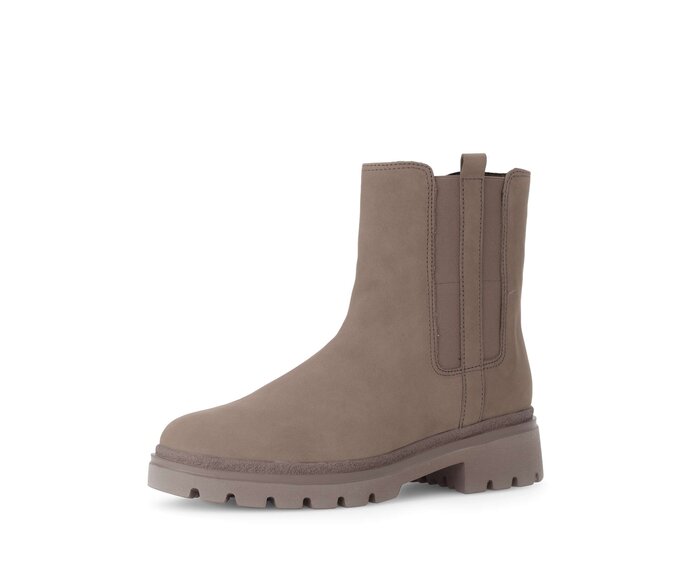 Gabor Damen  Sportliche Stiefelette Braun - Rauleder