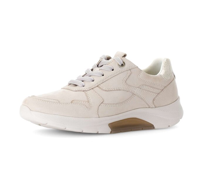 Gabor Damen  Sneaker Low Beige - Rauleder