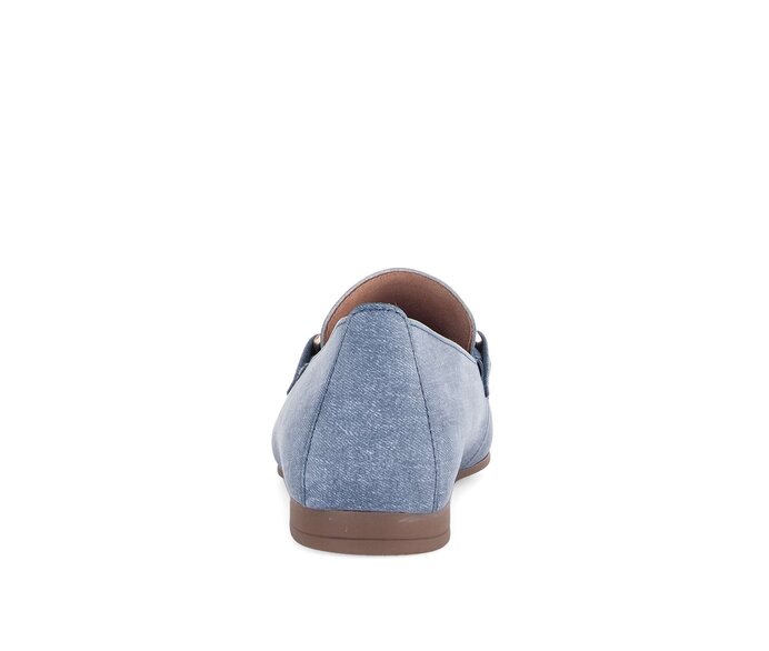 Gabor Damen  Slipper Blau - Rauleder