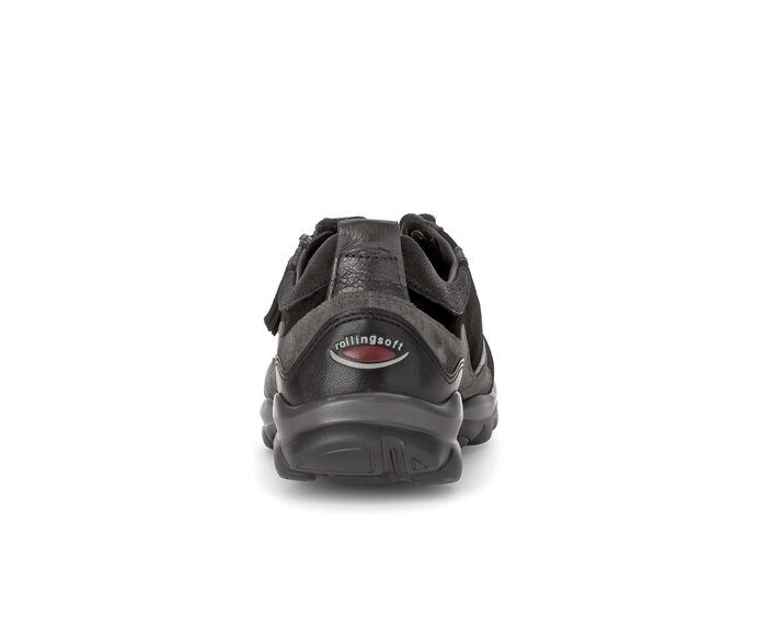 Gabor Damen  Sneaker Low Schwarz - Materialmix Leder