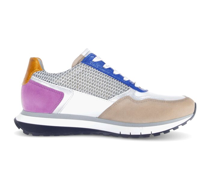 Gabor Damen  Sneaker Low Multicolour - Materialmix Leder/Lederimitat