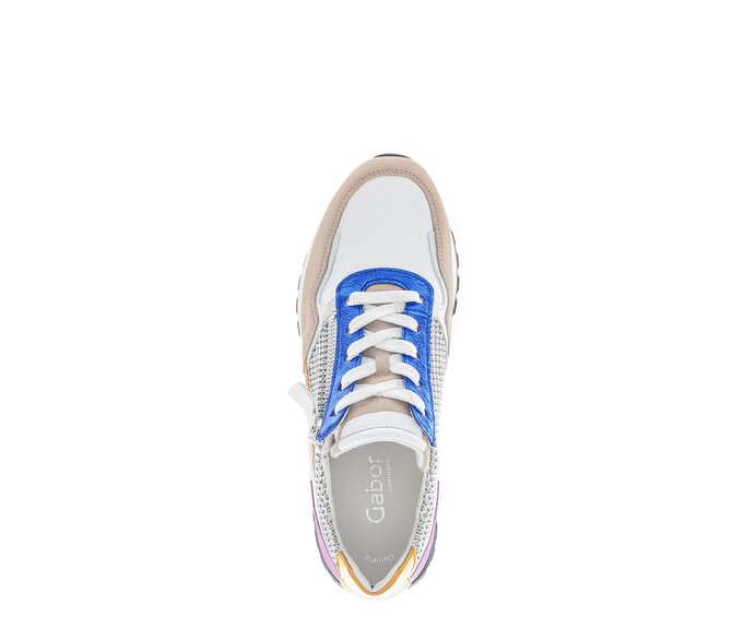 Gabor Damen  Sneaker Low Multicolour - Materialmix Leder/Lederimitat