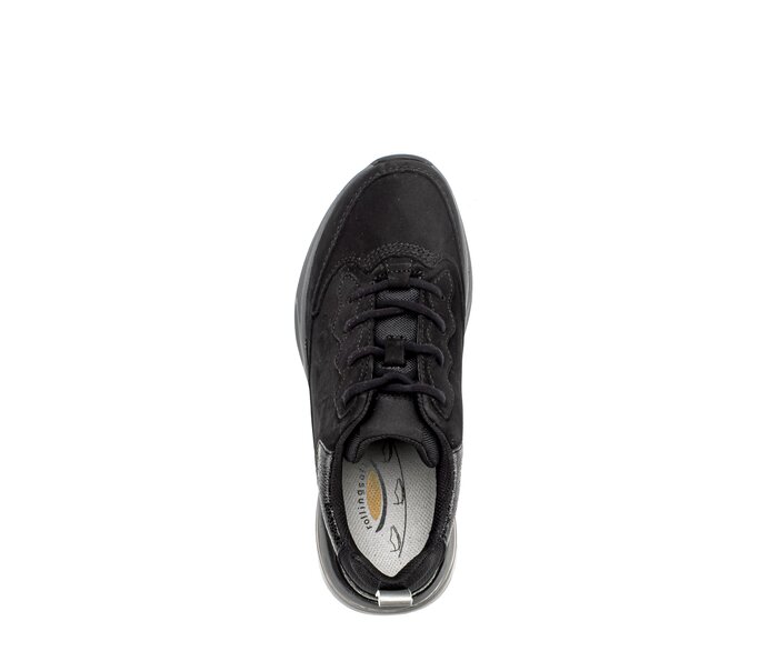 Gabor Damen  Sneaker Low Schwarz - Rauleder