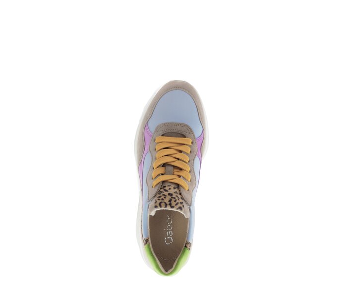 Gabor Damen  Sneaker Low Multicolour - Materialmix Leder