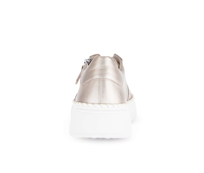 Gabor Damen  Sneaker Low Beige - Effektleder