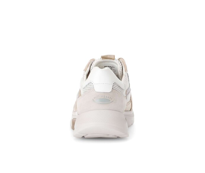 Gabor Damen  Sneaker Low Beige - Materialmix Leder/Lederimitat
