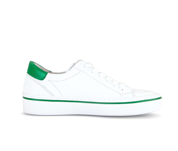 Gabor Damen  Sneaker Low Weiß - Glattleder