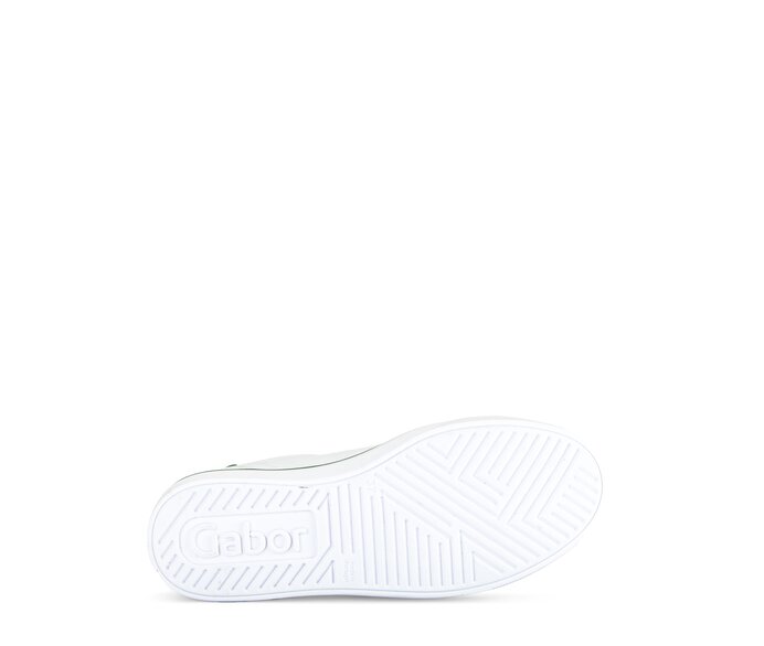 Gabor Damen  Sneaker Low Weiß - Glattleder