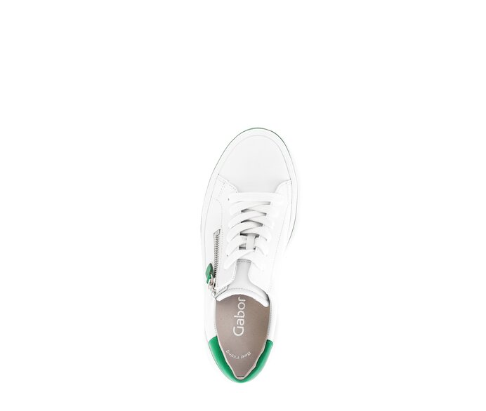 Gabor Damen  Sneaker Low Weiß - Glattleder