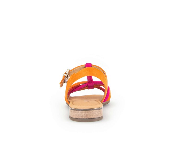 Gabor Damen  Riemchensandale Multicolour - Rauleder