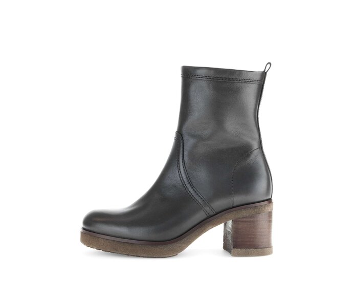 Gabor Damen Plateau Stiefelette Grün - Glattleder