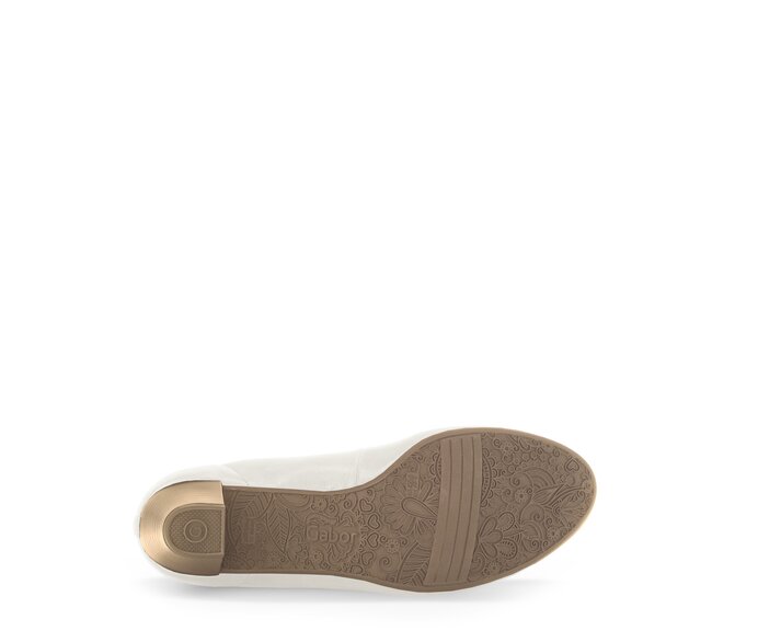 Gabor Damen  Eleganter Pumps Beige - Effektleder