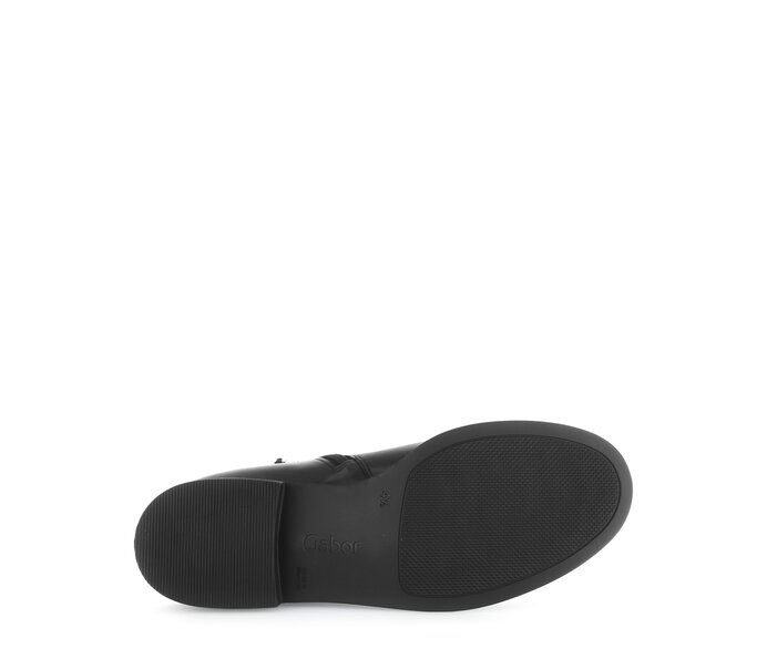 Gabor Damen  Elegante Stiefelette Schwarz - Glattleder
