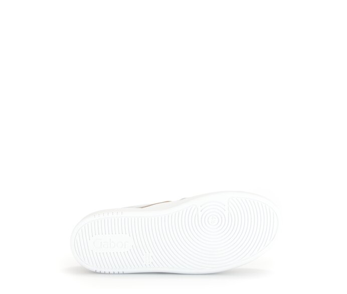 Gabor Damen  Sneaker Low Weiß - Materialmix Leder/Lederimitat