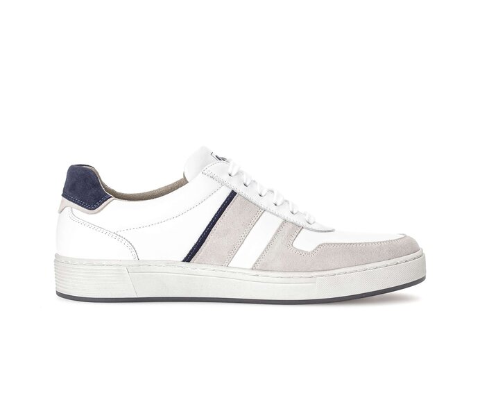 Pius Gabor Herren Sneaker Low Weiß - Glattleder