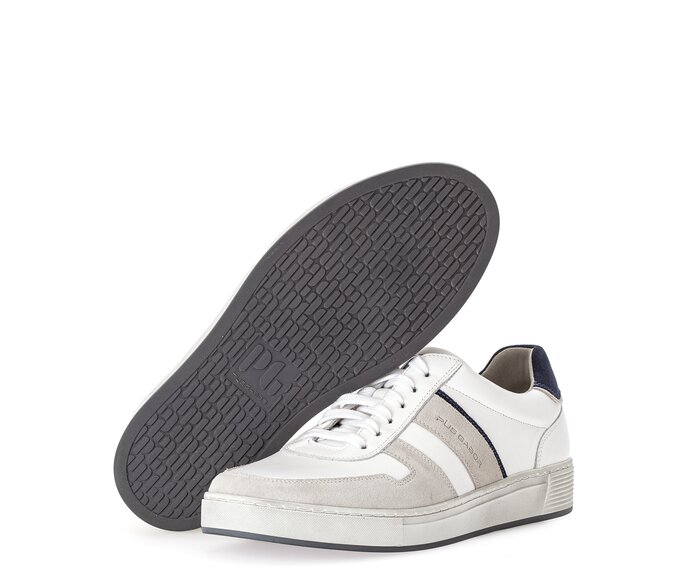 Pius Gabor Herren Sneaker Low Weiß - Glattleder