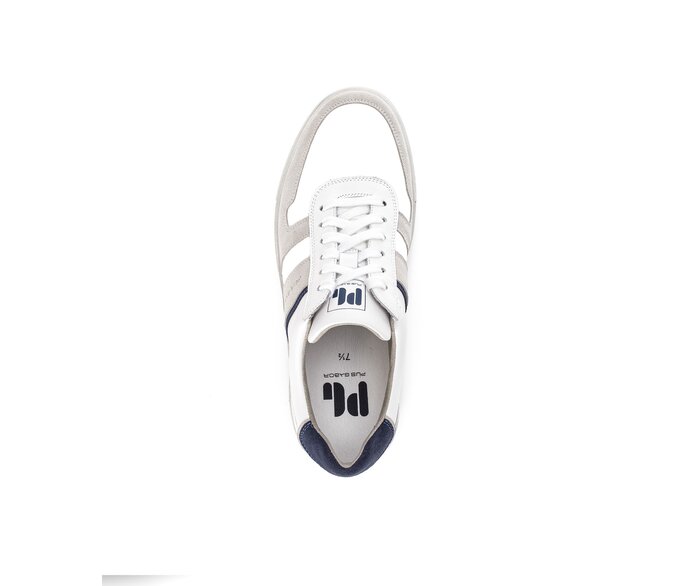 Pius Gabor Herren Sneaker Low Weiß - Glattleder