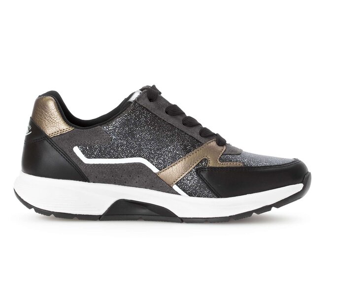 Gabor Damen  Sneaker Low Multicolour - Materialmix Leder