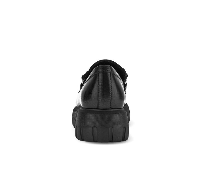 Gabor Damen  Loafer Schwarz - Glattleder
