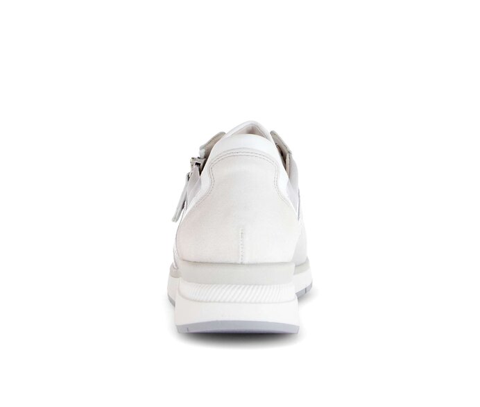 Gabor Damen  Sneaker Low Weiß - Materialmix Leder/Lederimitat