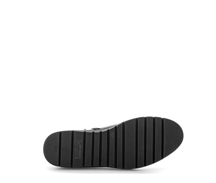 Gabor Damen  Chelsea Boot Schwarz - Glattleder