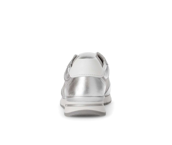 Gabor Damen  Sneaker Low Grau - Materialmix Leder/Lederimitat