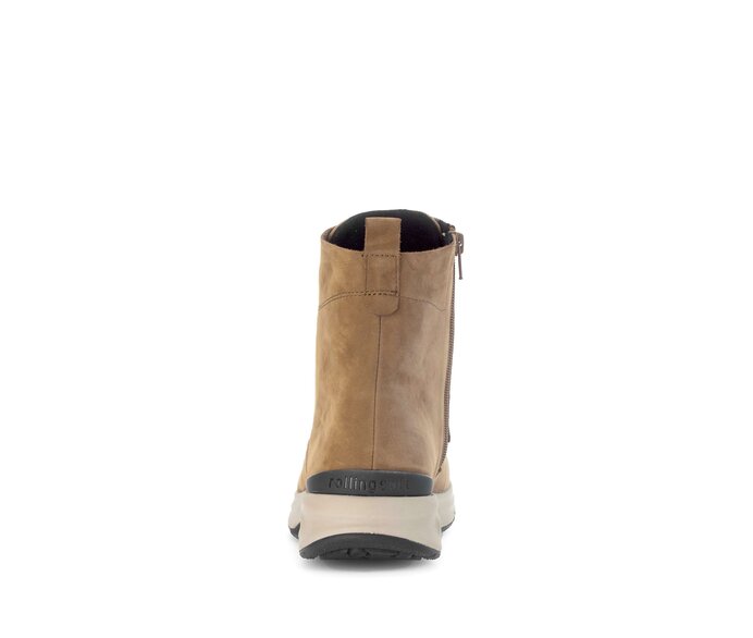 Gabor Damen  Sportliche Stiefelette Braun - Rauleder