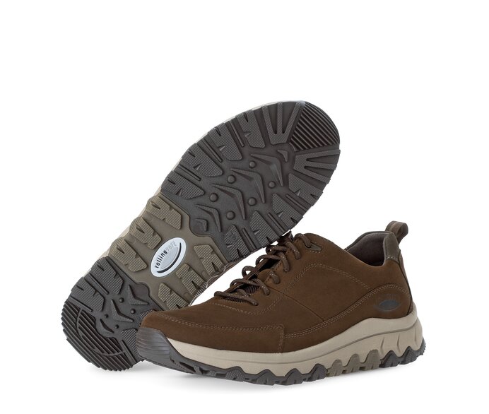 Gabor Herren Rollingsoft Sneaker Low Braun - Nubuk