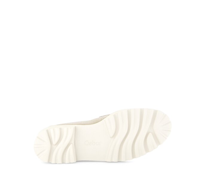 Gabor Damen  Loafer Beige - Rauleder