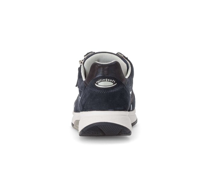 Gabor Damen  Sneaker Low Blau - Rauleder