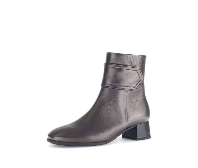 Gabor Damen  Elegante Stiefelette Bronze - Glattleder