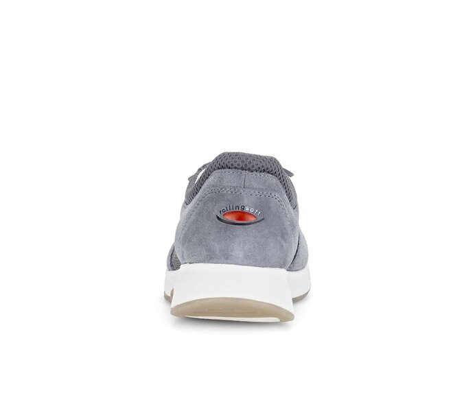 Gabor Damen  Sneaker Low Blau - Materialmix Leder/Lederimitat