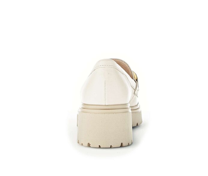 Gabor Damen  Loafer Beige - Glattleder