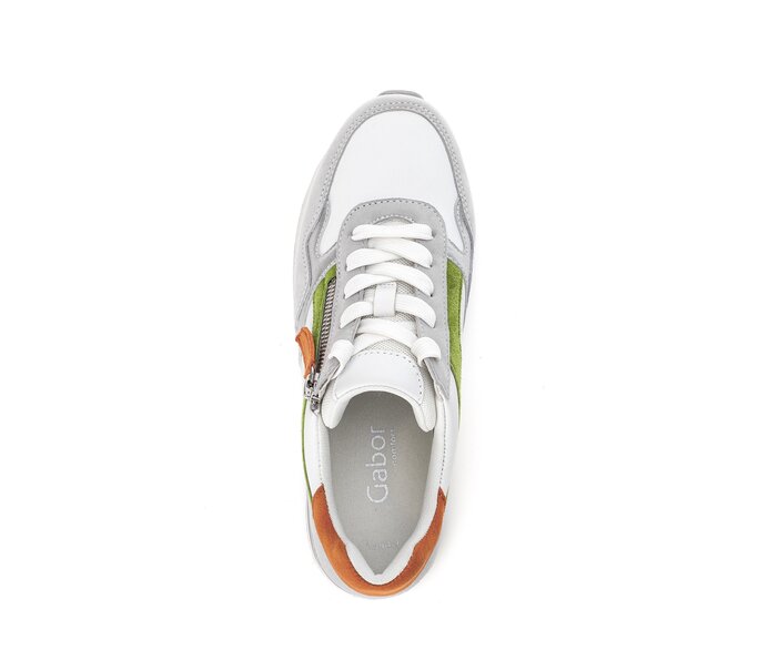 Gabor Damen  Sneaker Low Multicolour - Materialmix Leder