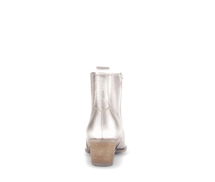 Gabor Damen  Elegante Stiefelette Gold - Effektleder